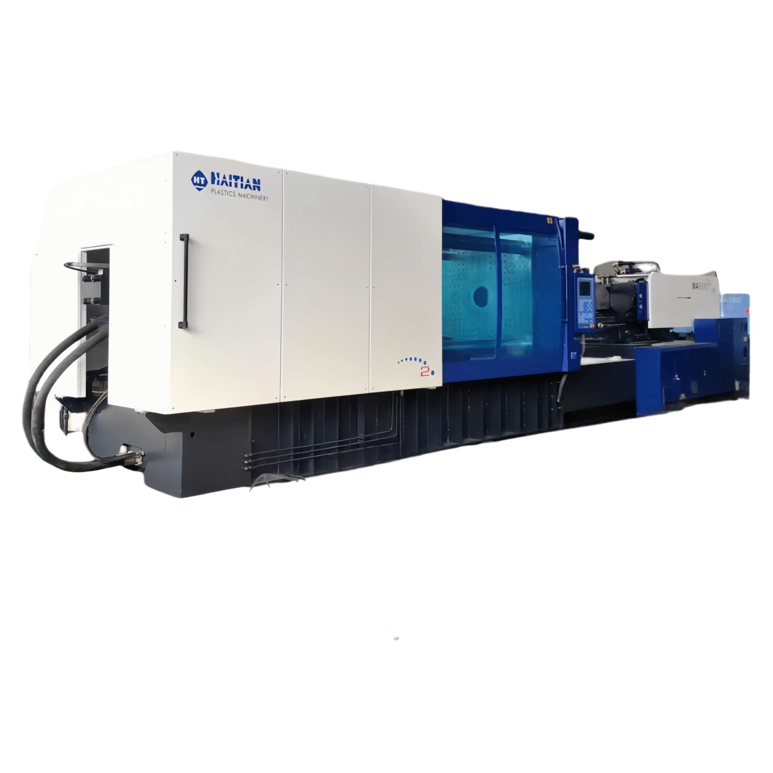 A second-hand 800-ton horizontal hydraulic injection molding machine from Haitian, a large plastic molding machine