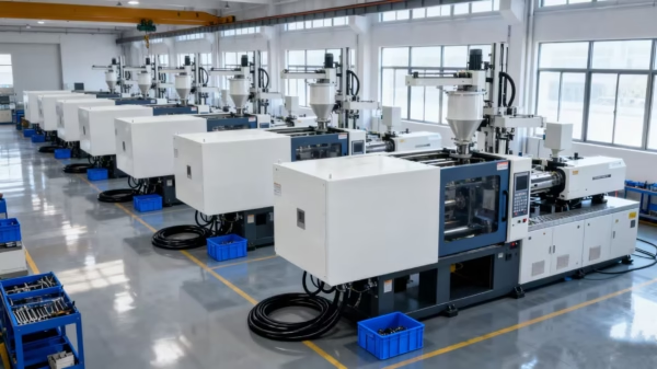 injection molding machining