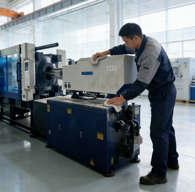 industrial injection molding machine