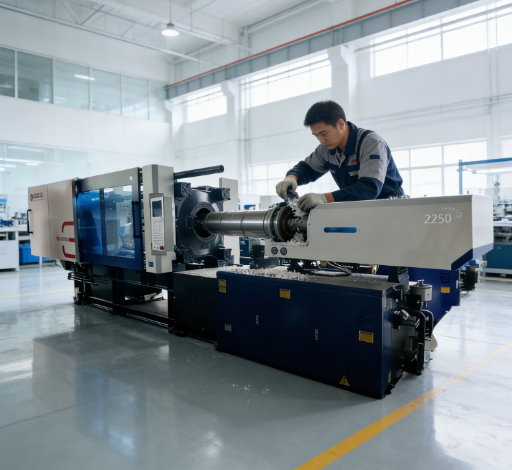 industrial injection molding machine