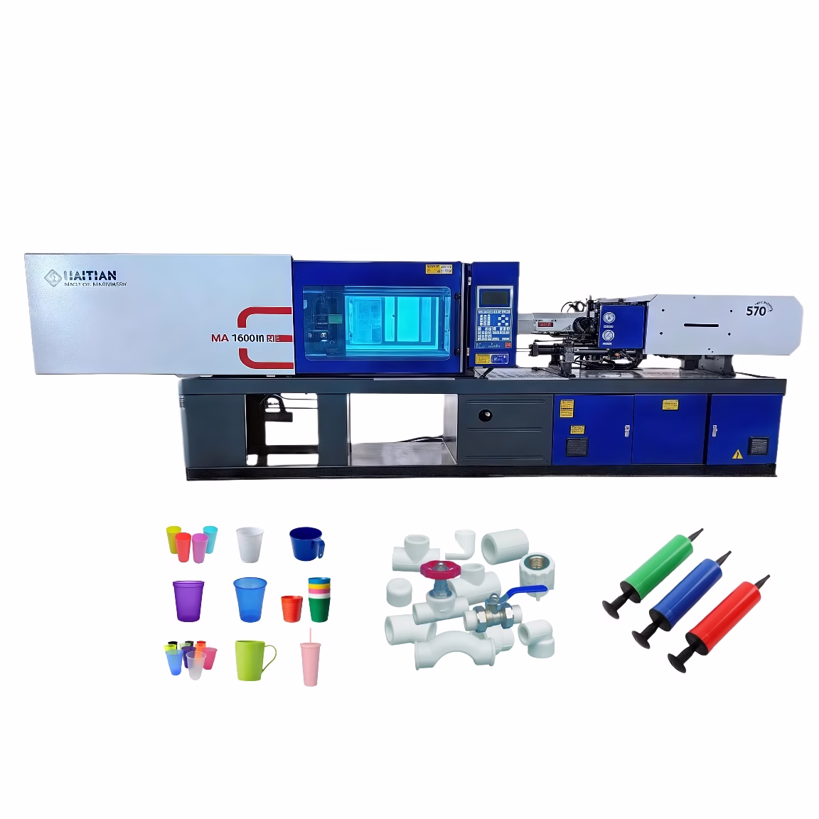 Haitian Injection Molding 160-ton horizontal servo second-hand injection molding machine