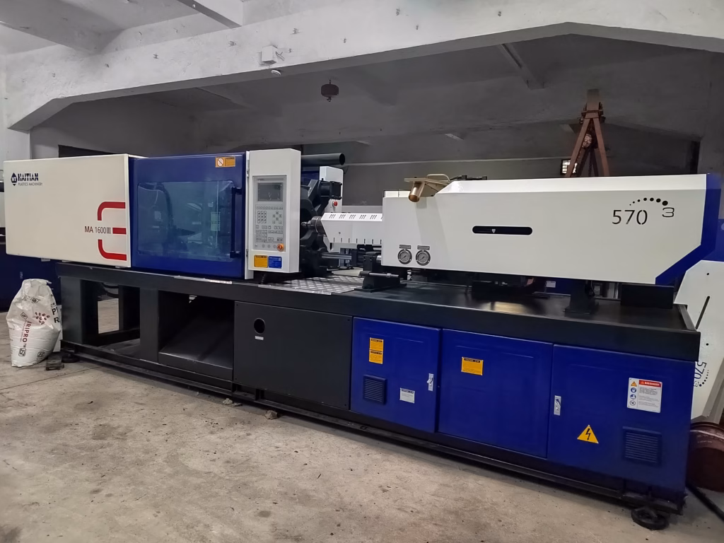 injection molding machine used
